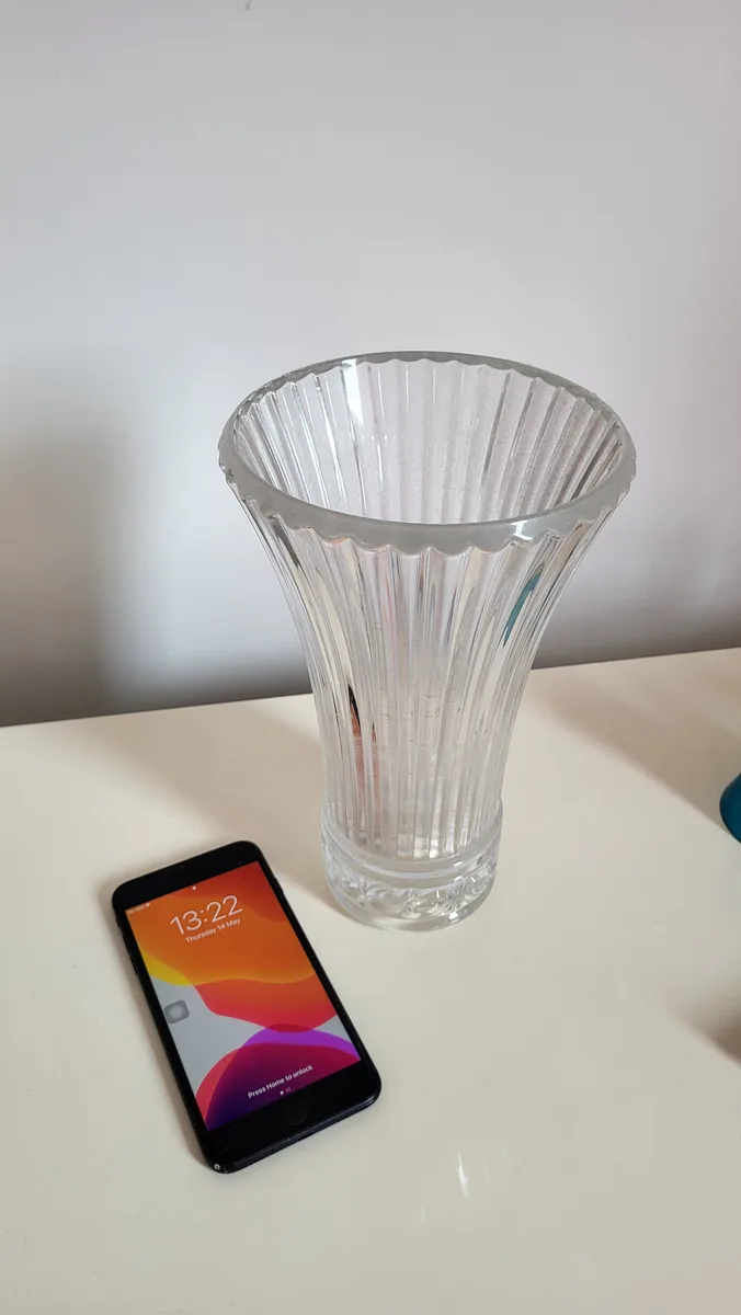 Vase en verre