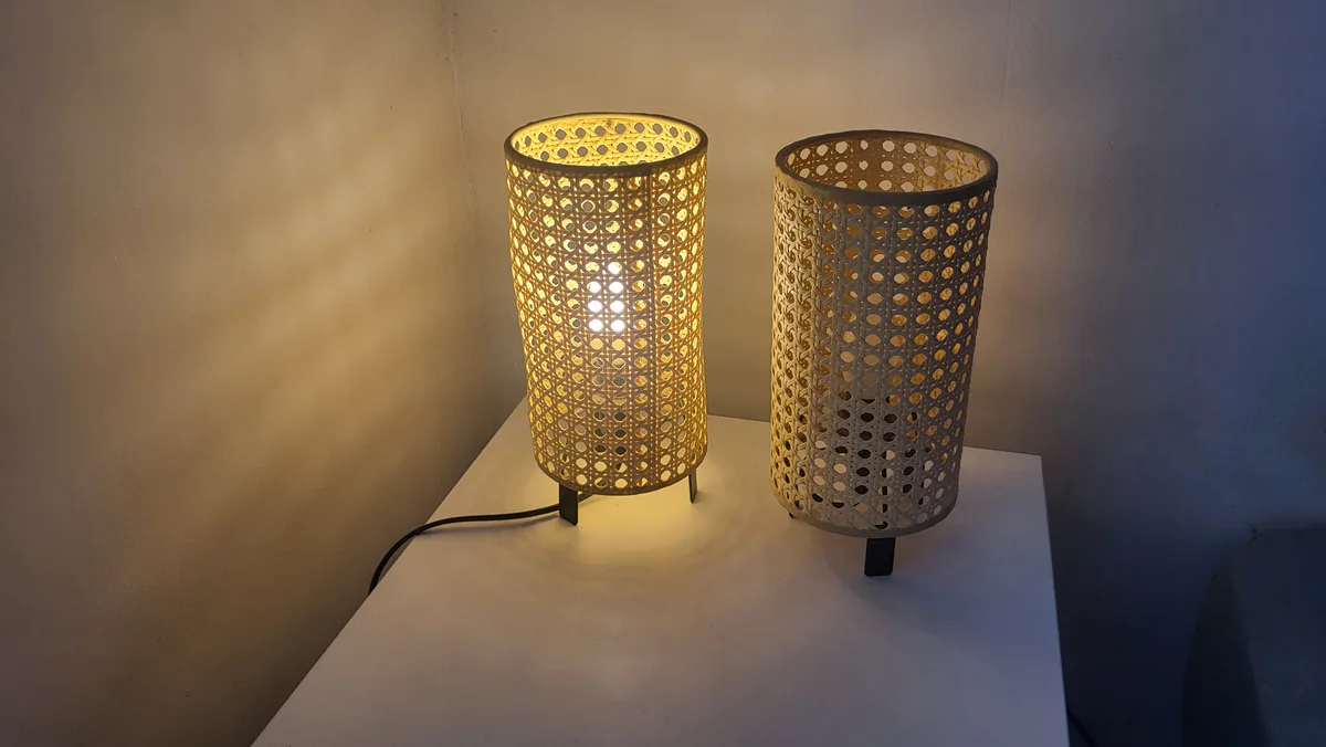2 lampes de chevet